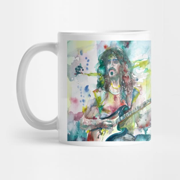 FRANK ZAPPA watercolor portrait .7 by lautir